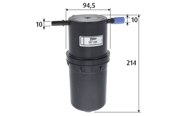 VALEO 587089 Üzemanyagszűrő VW