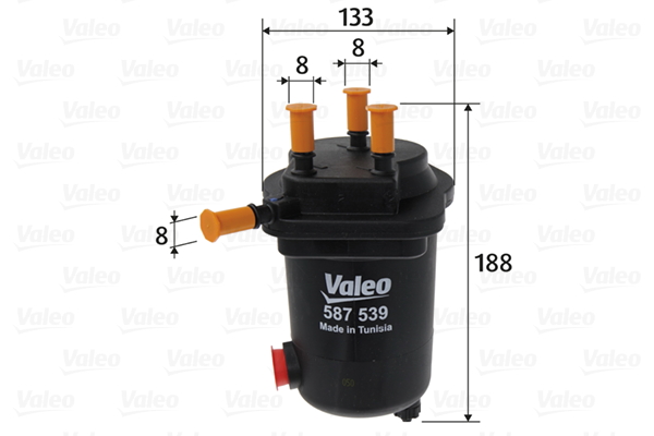 VALEO 587539 Üzemanyagszűrő NISSAN RENAULT
