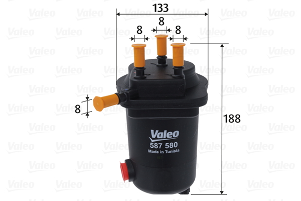 VALEO 587580 Üzemanyagszűrő NISSAN RENAULT