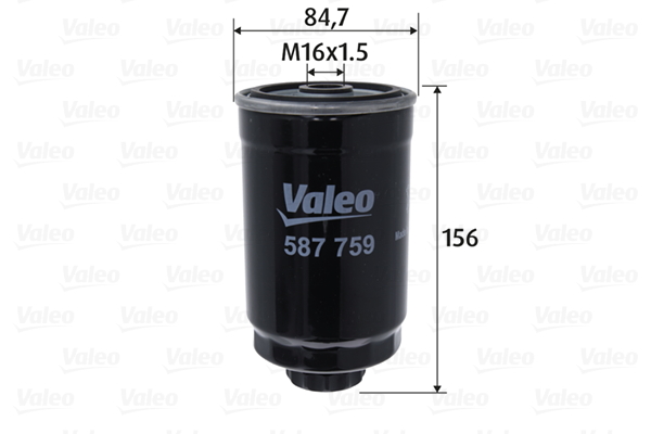 VALEO 587759 Üzemanyagszűrő CHRYSLER DODGE JEEP
