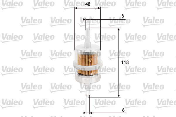 VALEO 587005 palivovy filtr