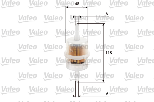 VALEO 587011 Filtro carburante