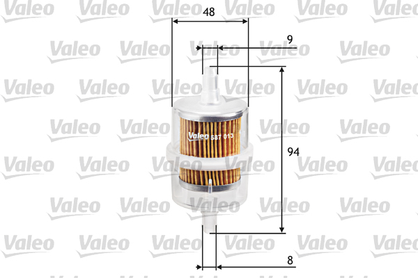 VALEO 587013 Filtro carburante