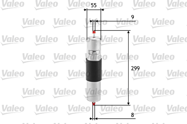 VALEO 587014 Filtro carburante-Filtro carburante-Ricambi Euro