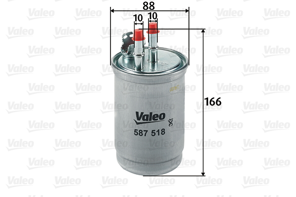 VALEO 587518 Filtro carburante-Filtro carburante-Ricambi Euro