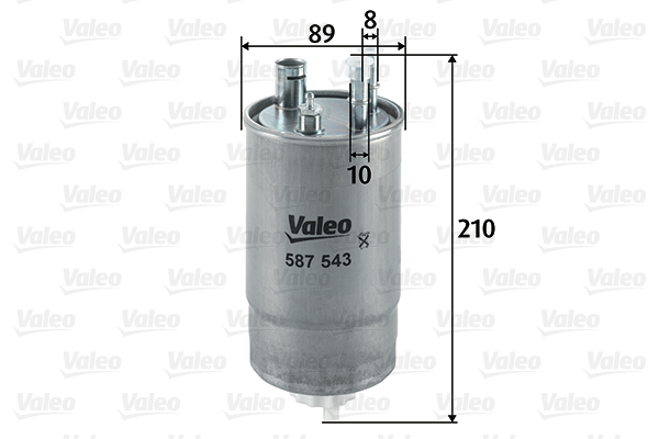 VALEO 587543 Filtro carburante