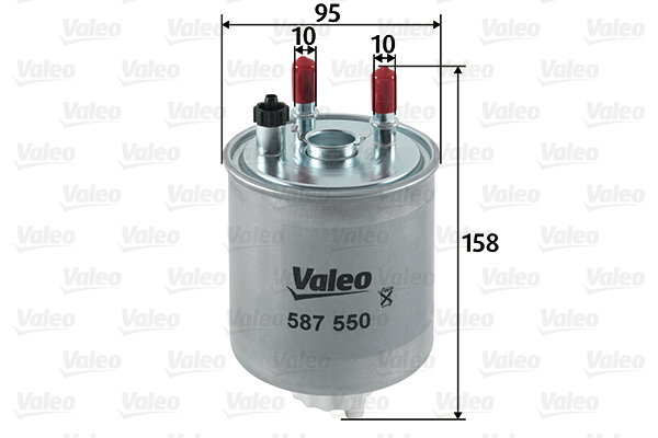 VALEO 587550 Filtro carburante