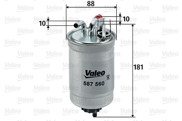 VALEO 587560 palivovy filtr