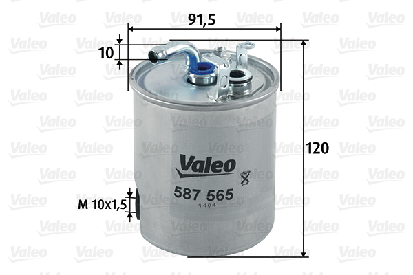 VALEO 587565 Filtro carburante
