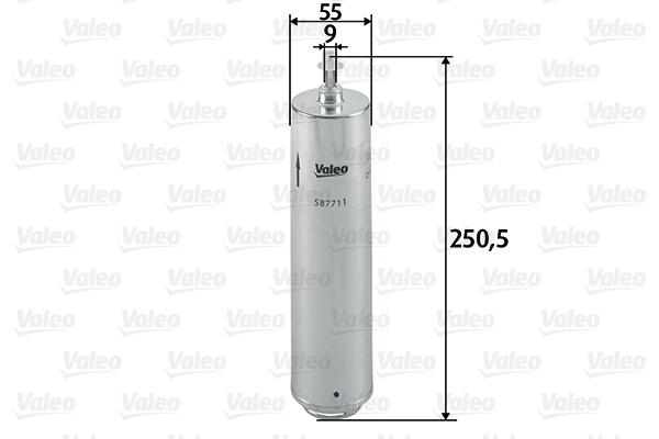 VALEO 587711 Üzemanyagszűrő