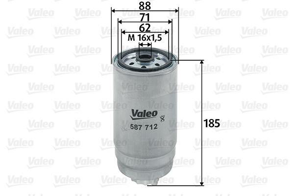 VALEO 587712 palivovy filtr