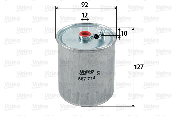 VALEO 587714 Filtro carburante-Filtro carburante-Ricambi Euro