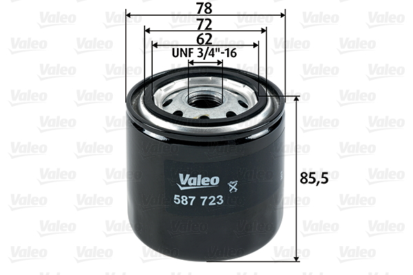 VALEO 587723 palivovy filtr