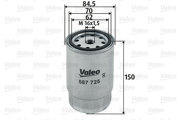 VALEO 587725 palivovy filtr