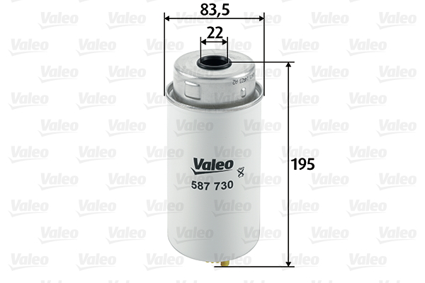 VALEO 587730 Filtro carburante