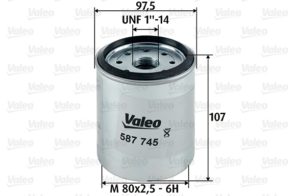 VALEO 587745 Filtro carburante