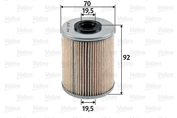 VALEO 587907 Filtro carburante