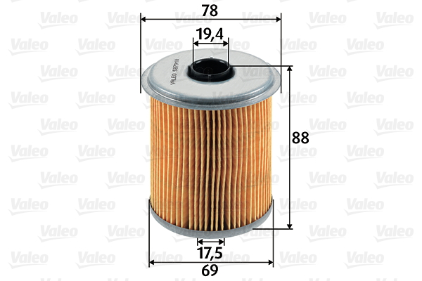 VALEO 587910 palivovy filtr