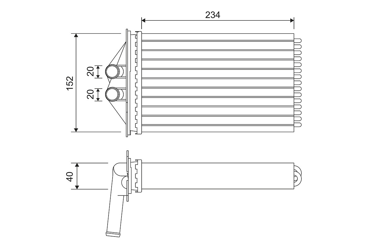 Heat Exchanger, interior heating