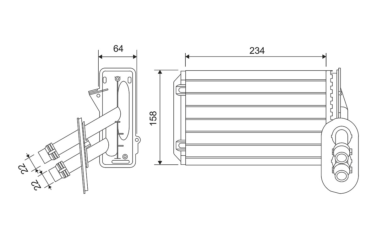 Heat Exchanger, interior heating