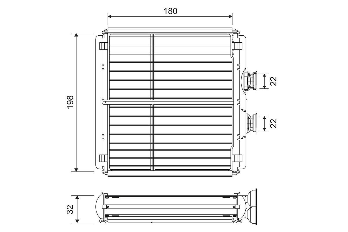 Heat Exchanger, interior heating