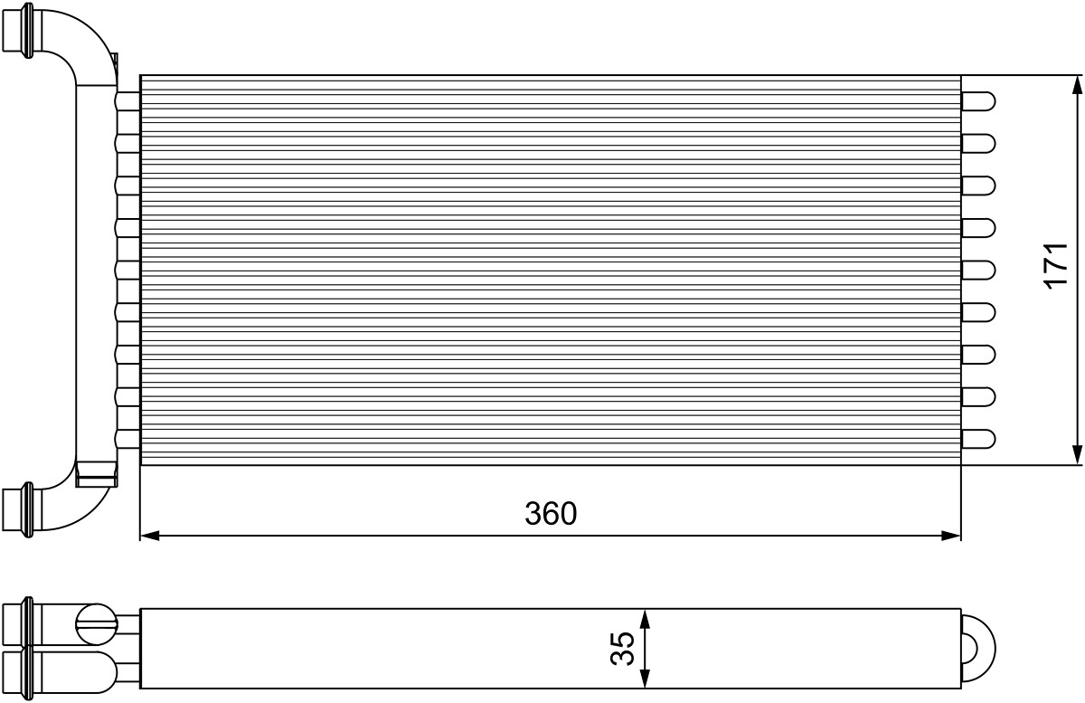 Heat Exchanger, interior heating