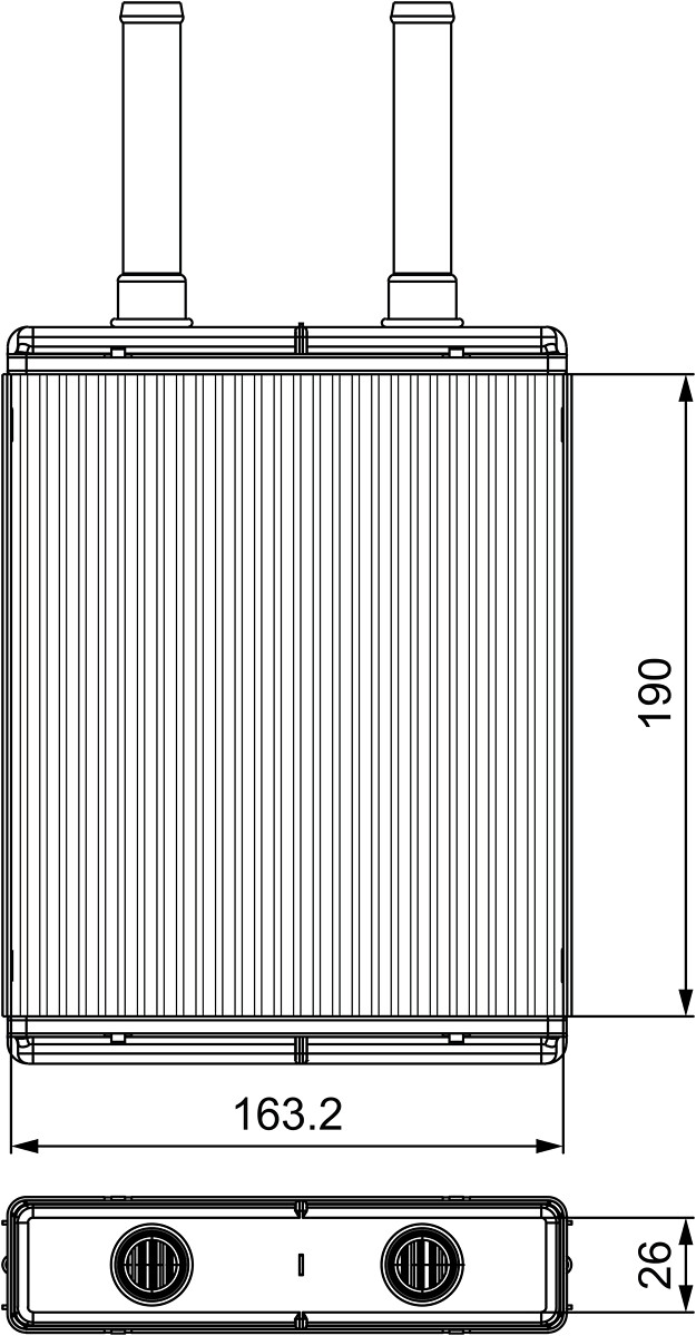 Heat Exchanger, interior heating