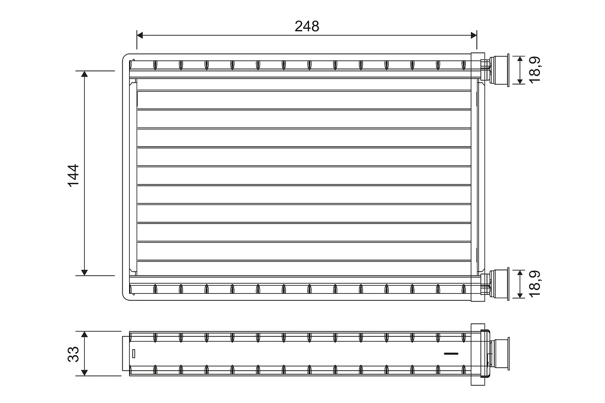 Heat Exchanger, interior heating