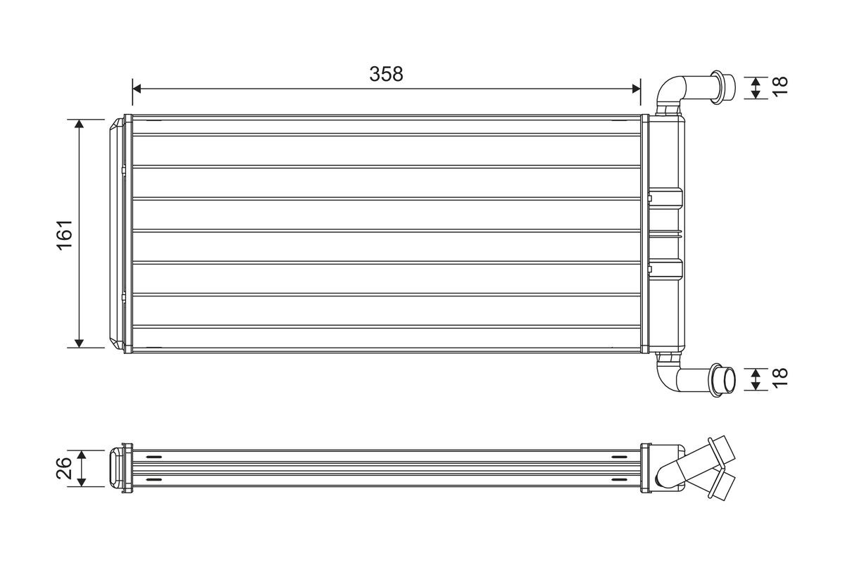 Heat Exchanger, interior heating