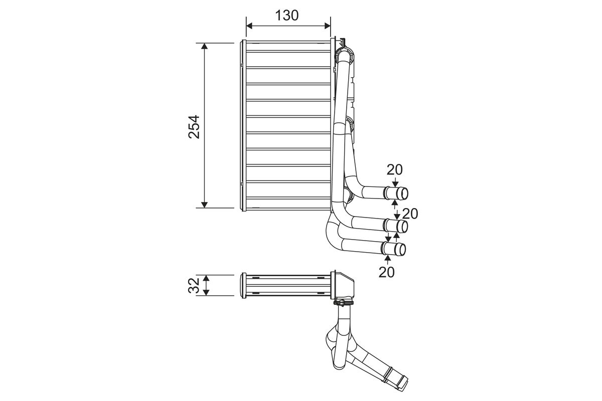 Heat Exchanger, interior heating