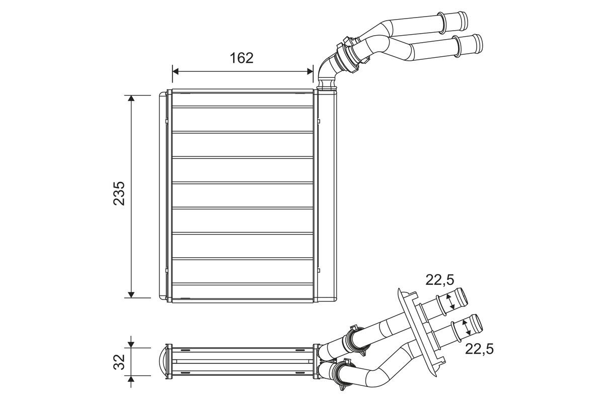 Heat Exchanger, interior heating