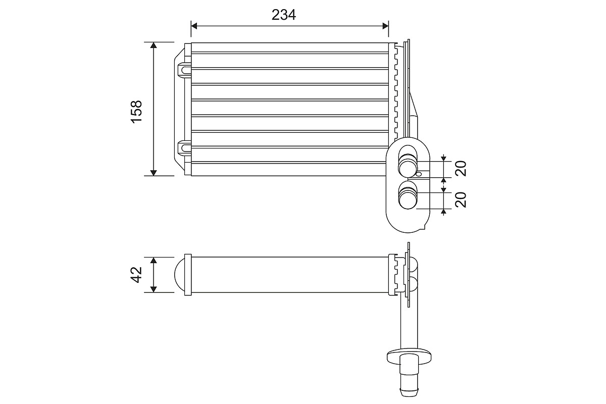 Heat Exchanger, interior heating
