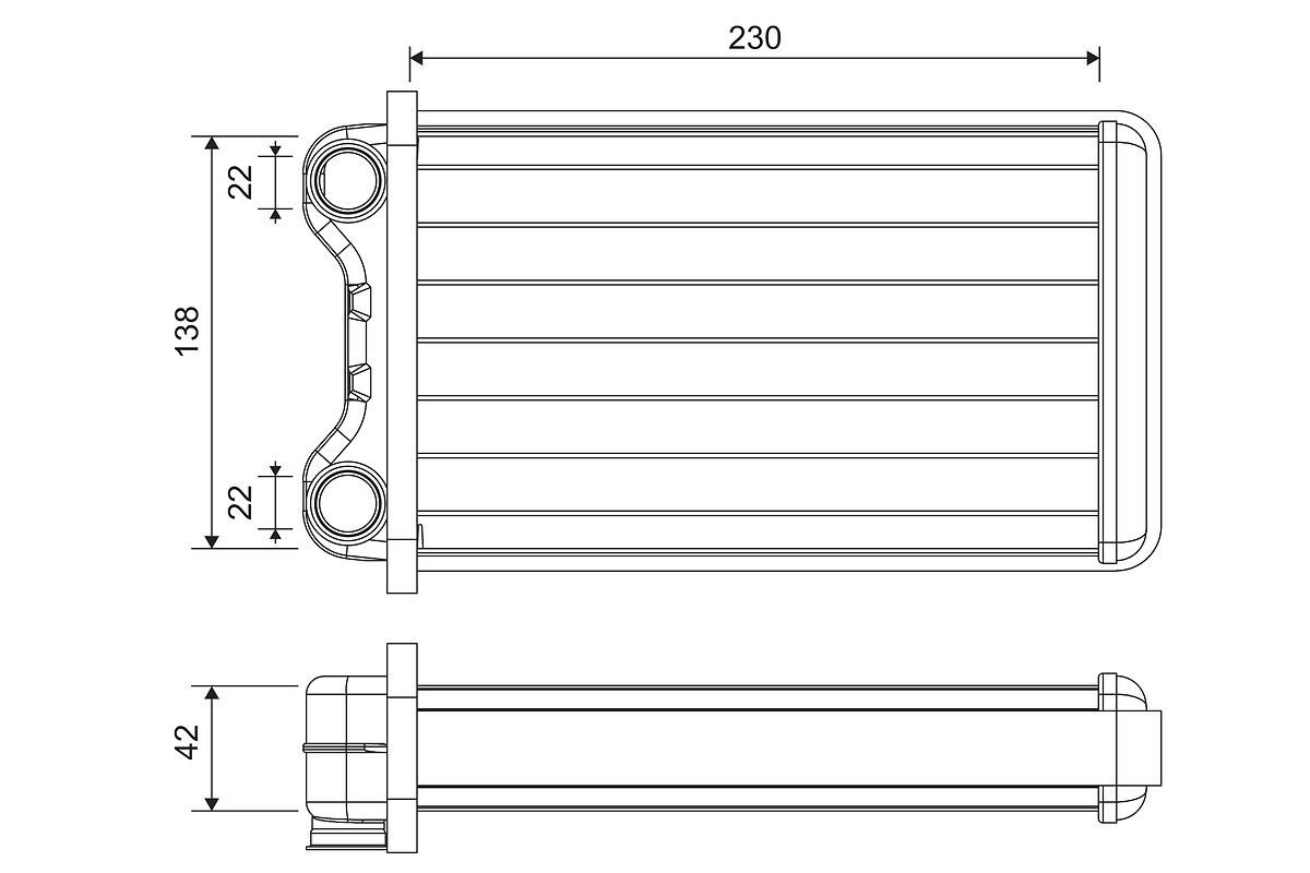 Heat Exchanger, interior heating