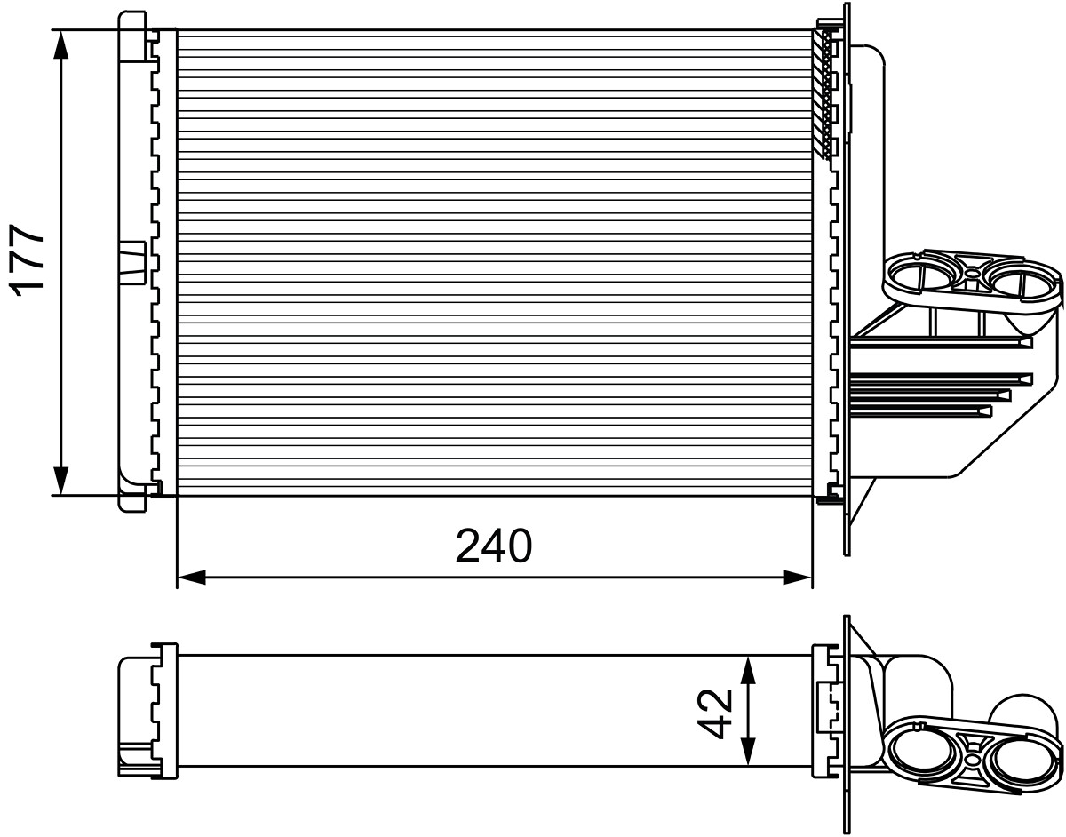 Heat Exchanger, interior heating