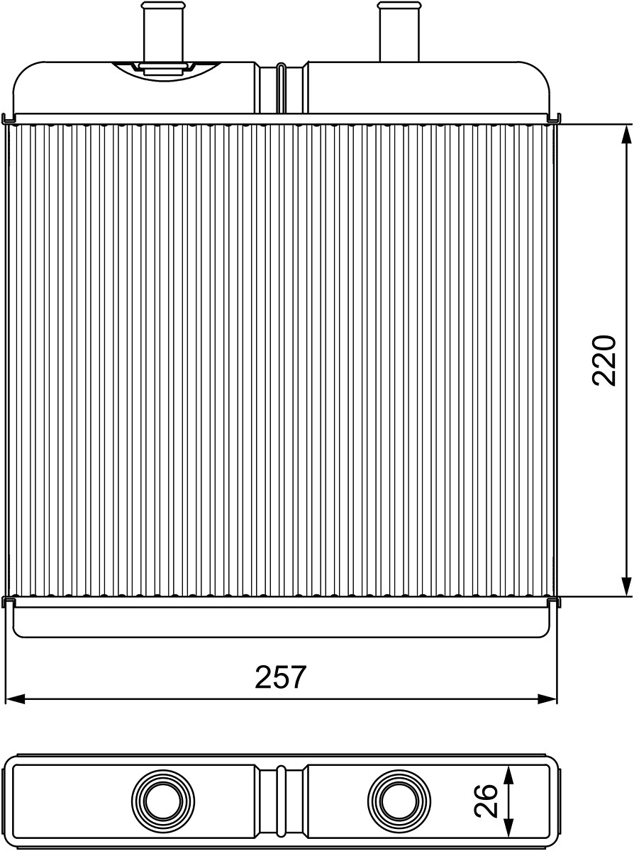 Heat Exchanger, interior heating