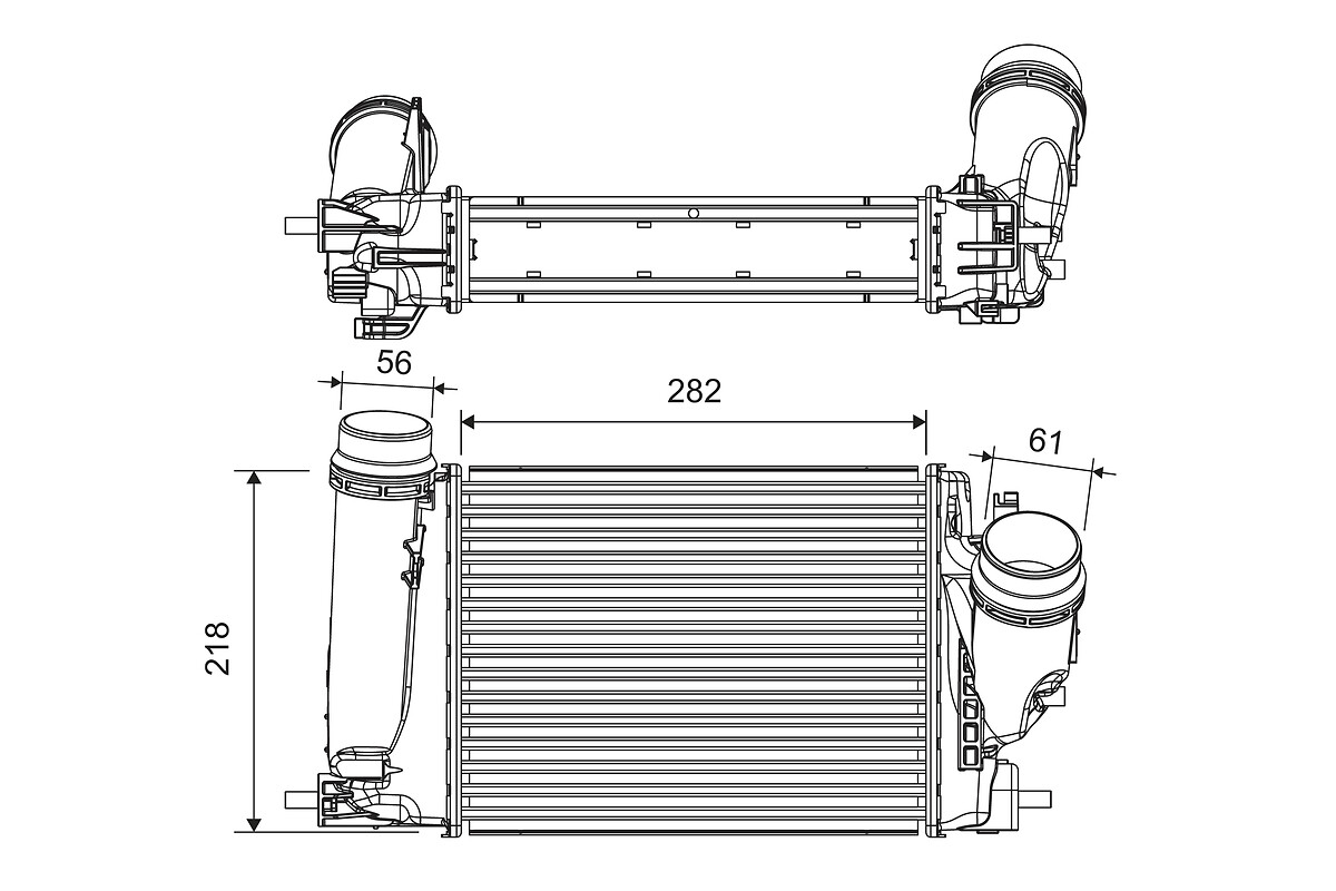 VALEO 816759 Intercooler,...