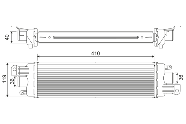 VALEO 818229 Intercooler