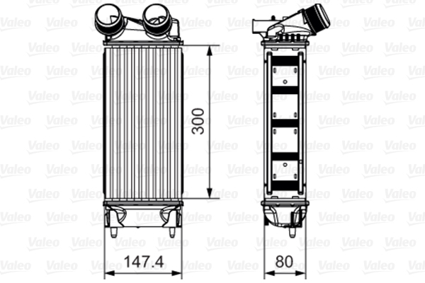 VALEO 818291 Intercooler