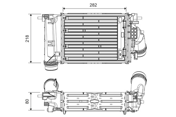 KAMOKA 7750039 Intercooler