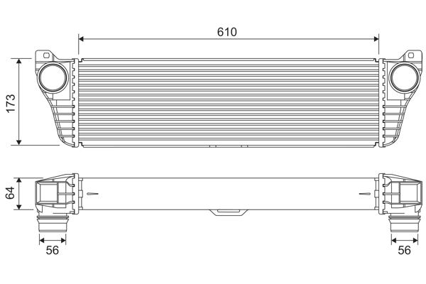 NRF 30780 Intercooler
