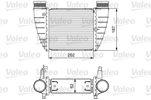 VALEO 818325 Intercooler-Intercooler-Ricambi Euro