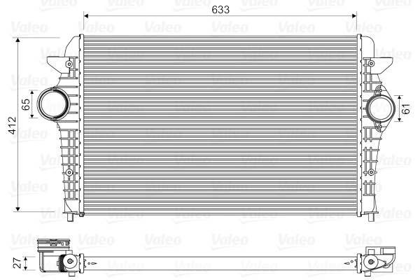 VALEO 818344 Intercooler