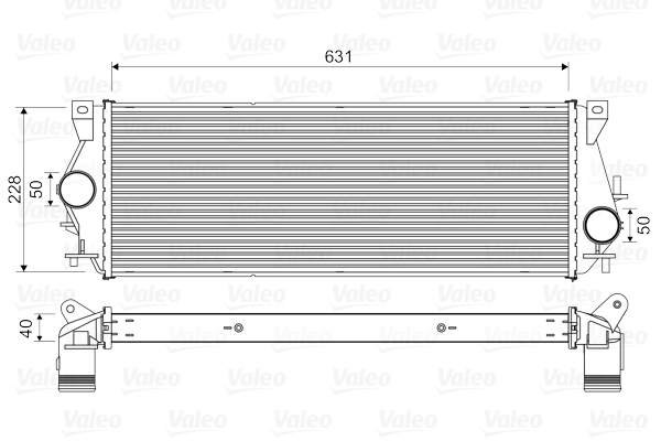 VALEO 818350 Intercooler