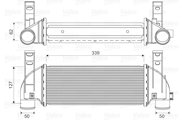 VALEO 818353 Intercooler