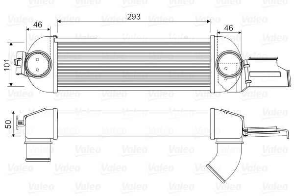 VALEO 818355 Intercooler