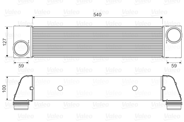 VALEO 818357 Intercooler