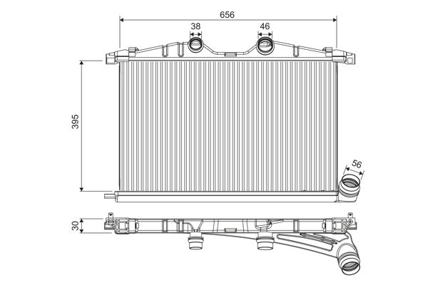 VALEO 818374 Intercooler