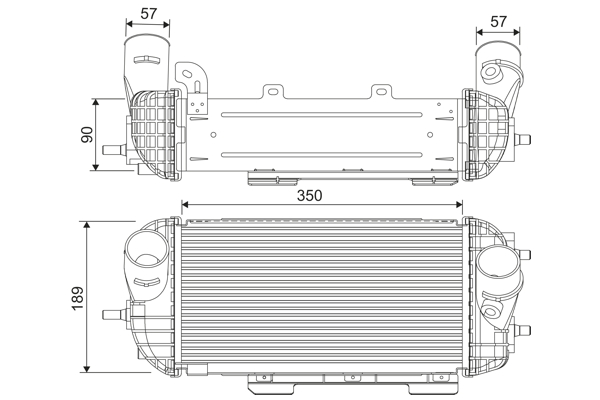 KAMOKA 7750005 Intercooler