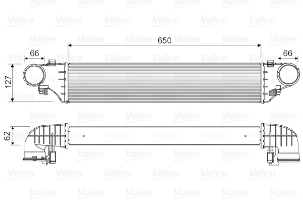 VALEO 818552 Intercooler-Intercooler-Ricambi Euro