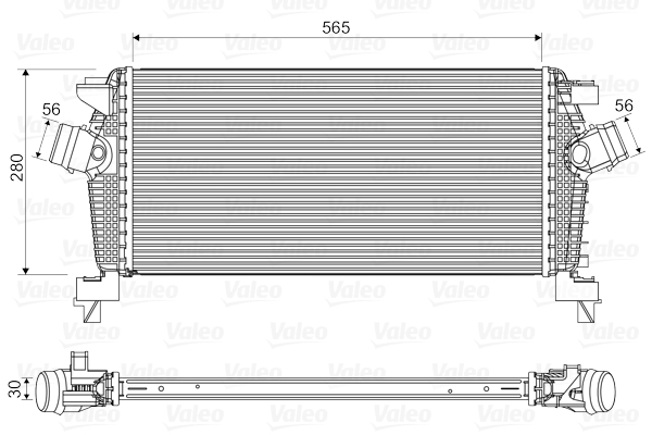 VALEO 818565 Intercooler